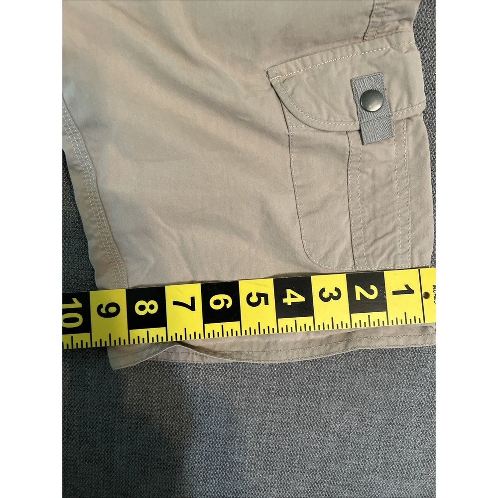 Kuhl Women's SPLASH 10 Inseam Vtg Patinadye Cargo Shorts Beige Sz 6 Hiking - Picture 8 of 12
